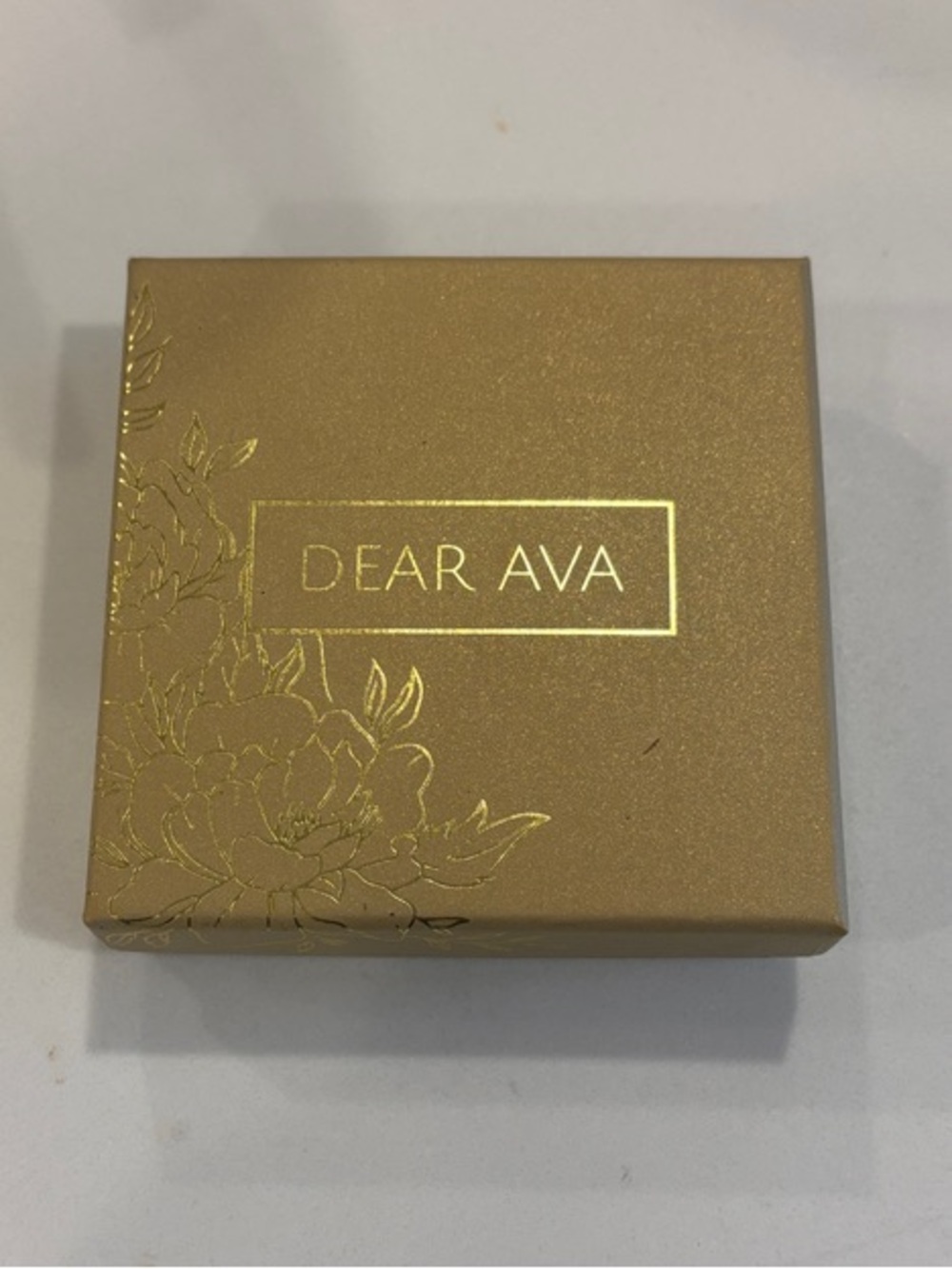 Dear Ava Gold Compass Necklace NIB